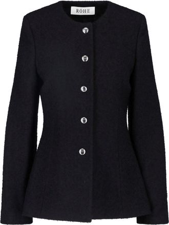 R&oacute;he Blazer In Lana Vergine