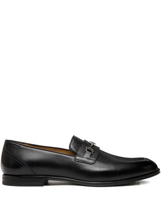 Bally leather loafers - men - Calf Leather/Calf Leather/Calf Leather - 43.5 - Black
