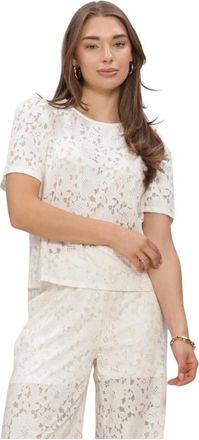 Object Object, Dames, Tops, Beige, Maat: XS Linnen