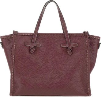 Gianni Chiarini Bordeaux Shopper Tas Elegant Ontwerp - Dames - Shoppers - Bruin - ONE Size - Leer - Tassen
