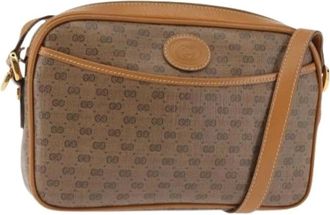 Gucci Pre-owned Cross Body Bags, female, Brown, Size: ONE SIZE Pre-owned Cross Body Bag