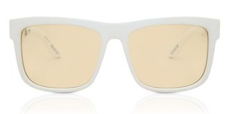 Spy DISCORD GAMING Blue-Light Block 5700000000124 Blue-Light Block Mens Sunglasses White Size 57