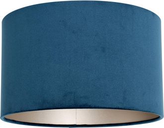Steinhauer Pantalla De L&aacute;mpara - Shade - Azul - Velours Tejido - Steinhauer