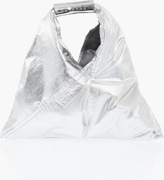 Maison Margiela MM6 Metallic Vegan Leather Handbag size Unica