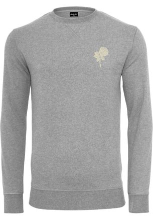Mister Tee Mens Wasted Youth Crewneck Sweatshirt, Grey
