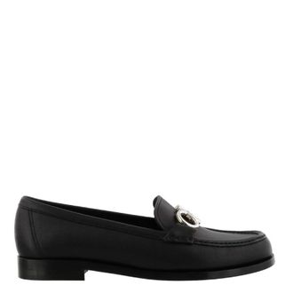 Ferragamo Ladies Black Loafers, US Size 11.5