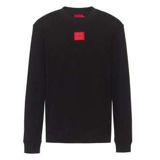 HUGO BOSS Hugo Heren Diragol Sweatshirt (Zwart)
