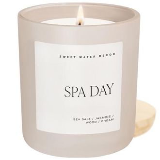 Sweet Water Decor 15oz Matte Jar Candle - Sweet Scents in Spa Day at Nordstrom