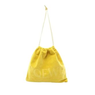 Loewe Pre-owned Shoulder Bag - Dames - Pre-owned - Geel - Maat: ONE Size Katoen