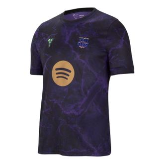 Nike Kobe x F.C. Barcelona Away Dri-FIT Pre-Match T-Shirt Field Purple Black Metallic Gold IQ1292-505