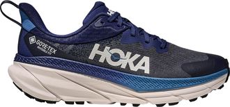 Hoka One One Trailrunningschuh HOKA ONE ONE CHALLENGER 7 GORE-TEX, Herren, Gr. 41, midnight blau, grout, Synthetik, Textil, mehrfarbig, Schuhe Trailrunningschuh, w