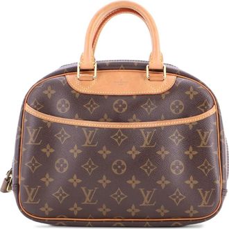 Louis Vuitton Trouville Handbag Monogram Canvas satchel - Bruin