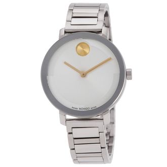 Movado Bold Evolution 2.0 Quartz Silver Dial Ladies Watch 3601191