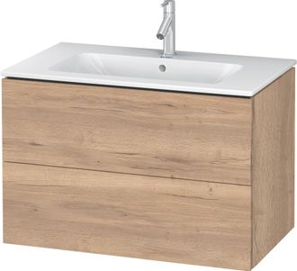 Duravit Duravit L-cube B&acirc;ti-support Lavabo Suspendu, 2 Tiroirs