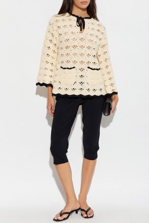 Zimmermann Turtleneck With Pockets, Womens, Cream