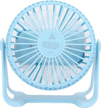 OEM Mini Ventilador De Gran Angular, Dise&ntilde;o Port&aacute;til Y F&aacute;cil De Limpiar, Alimentado Por Usb, Velocidad Ajustable, Base Estable, Funcionamiento Ultrasilenc
