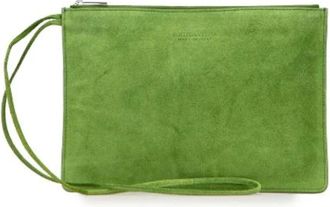 Bottega Veneta Pre-owned Clutches, female, Green, Size: ONE SIZE Pre-owned Vintage Clutch