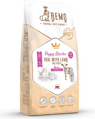 OEM Bemo Puppy Starter - Alimento Seco Completo Para Cachorros Y Perras Gestantes De 15 Kg
