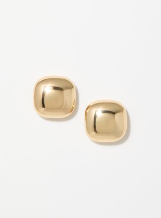 Simons Womens Rounded square earrings
