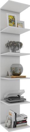 ebuy24 Ebuy24 - Colgante De Estante De Madera Vcm Estante De Ahorro De Espacio Dimensiones: Al. 180 X An. 35 X P. 30 Cm Colgante Elegante Estante De Almacena