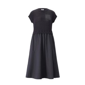 PESERICO Peserico, Midi Dresses, female, Blue, Size: 2XL Midi Dresses