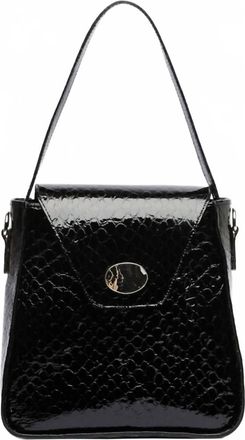 Florez jeans Womens Alexander Shoulder Bag In Botticelli Black