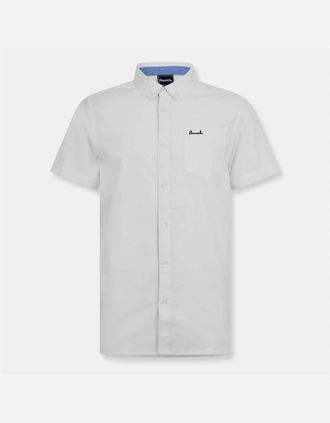 Bench Mens Shirt Ss Bowdn - White - Size: Regular/36