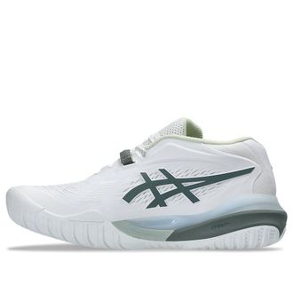 Asics (WMNS) ASICS Gel-Resolution X Wide Tennis White Monument Blue 1042A278-102