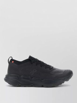 On Running technical knit lace-up sneakers
