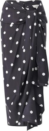 Sportmax Midi Rok - Dames - Midirokken - Blauw - M - Rokken