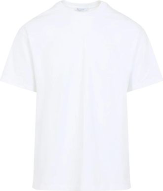 Givenchy Tops, Heren, Wit, XL, Katoen, Bm 71Nk 3Ysj T-shirt