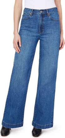 Habitual Denver High Rise Wide Leg Jeans in Reef at Nordstrom, Size 00