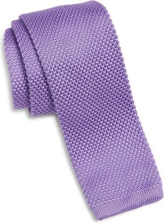 Clifton Wilson Lavender Knit Silk Tie at Nordstrom