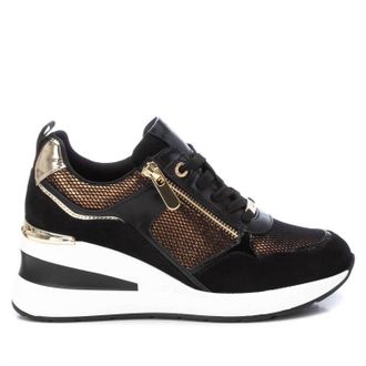 Xti Womens Trainer Sneakers In Bronze