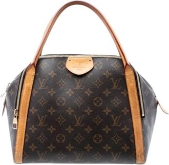 Louis Vuitton Pre-owned Handbags, female, Brown, Size: ONE SIZE Pre-owned Monogram Marais