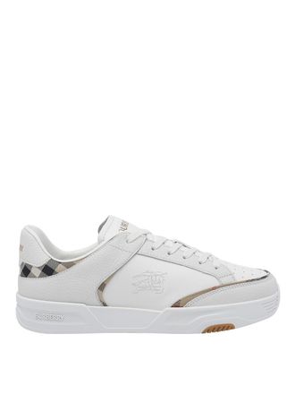 Burberry White Harrow Sneakers