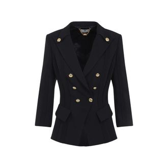 Elisabetta Franchi Button Double-breasted Jacket