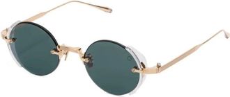 Akoni Jupiter Zonnebrillen - unisex - Zonnebrillen - Geel - 46 MM - Nylon - Accessoires