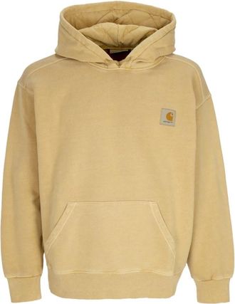 Carhartt Work in Progress Lichtgewicht Hoodie Nelson Sweat - Heren - Hoodies - Beige - XL - Katoen - Hoodies & sweatvesten