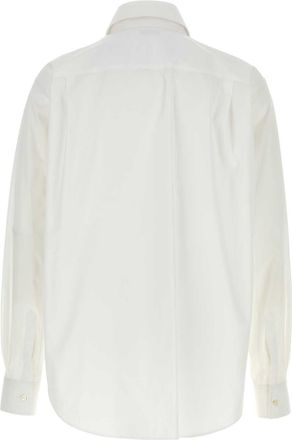 Alexander McQueen Cotton Oxford Shirt - White