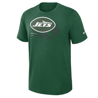 Nike New York Jets Slub Nike Mens Dri-FIT NFL T-Shirt in Green | 03493PC72-3TJ
