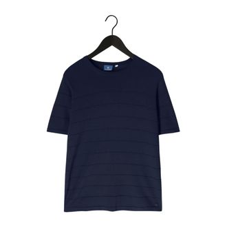 Blue industry Rondgebreide trui - Heren - Truien - Blauw - Maat: XL
