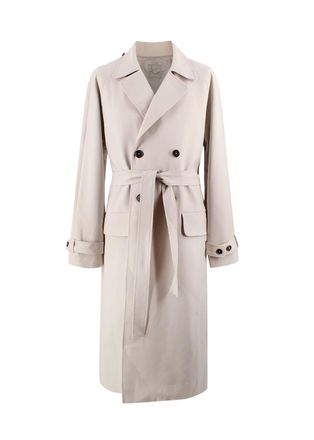 Bespoke Choose Love x Rebecca Double-breasted Trench Coat Size S