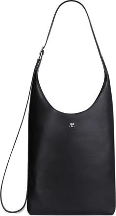 Courr&egrave;ges Large Melt Leather Tote Bag