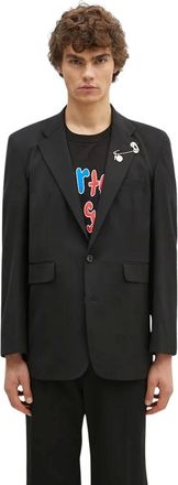 Aries Chaqueta Sastre de Botonadura &Uacute;nica - Jackets - Hombre - Negro - L