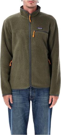 Patagonia Retro Pile Fleece Jas - Heren - Fleece jassen - Groen - L - Polyester - Fitness