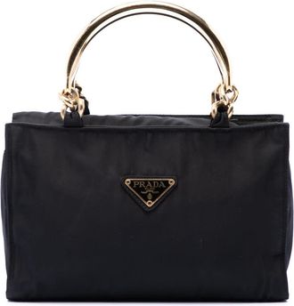 Prada Pre-owned Prada Tessuto Metal Handle Bag Ladies 4EY11K7UOXSC9ND7