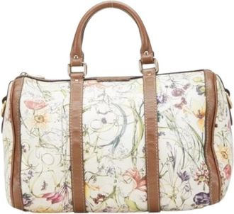 Gucci Pre-owned Weekend Bags, female, Multicolor, Size: ONE SIZE Pre-owned Canvas Weekend Bag