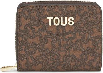 Tous Kaos Mini Lines Portemonnee - Dames - Portefeuilles - Bruin - ONE Size - Leer - Accessoires