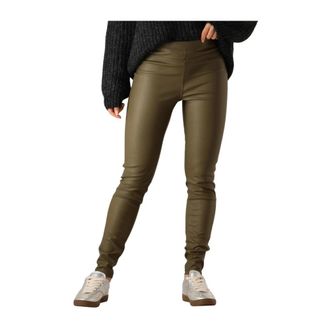 Knit-ted Broeken, Dames, Groen, S, Amber Pant